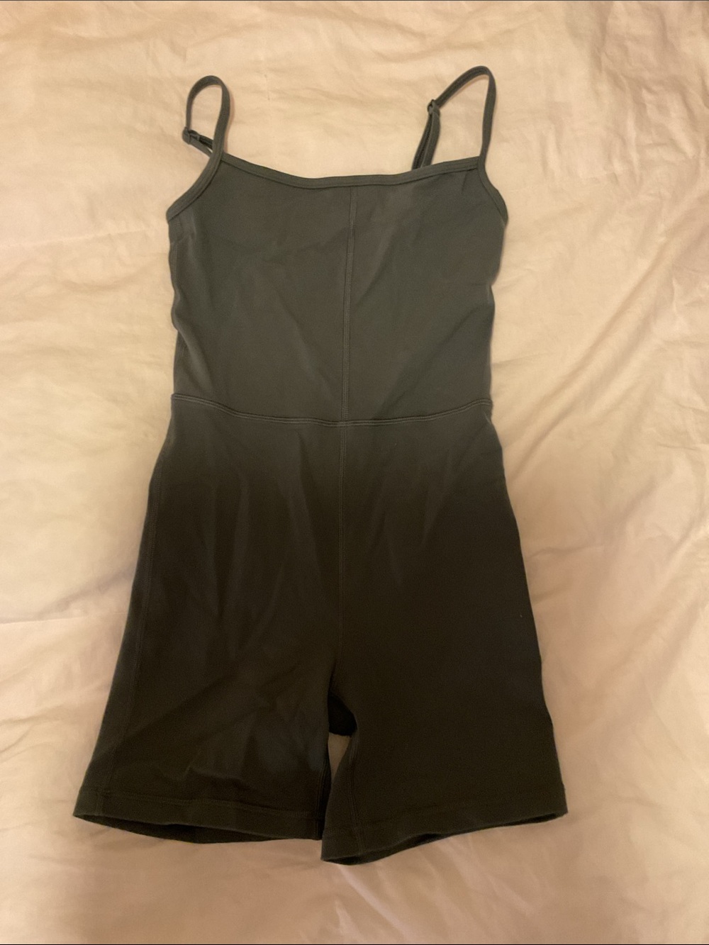 Dark Green Aritzia Bodysuit
